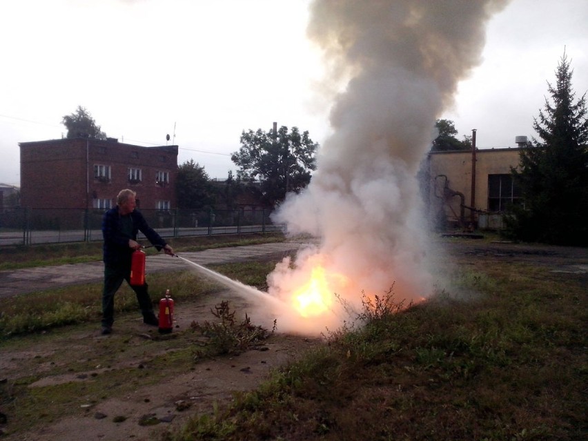 Pożar w Orzechowie.