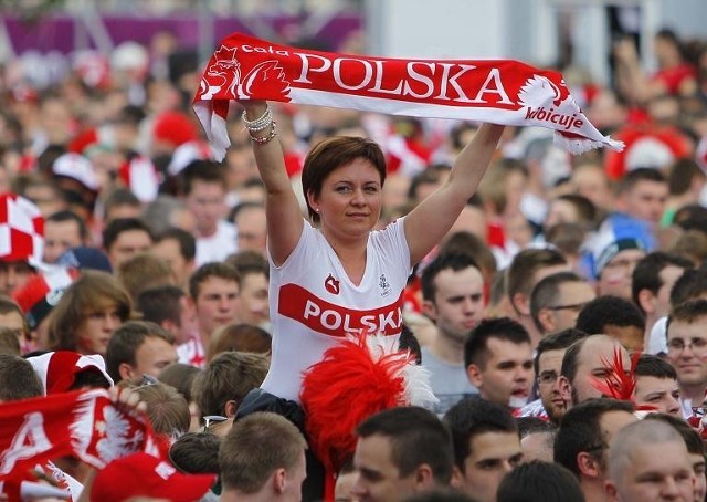 EURO 2012 Poznań. Kibice na meczu Polska-Grecja