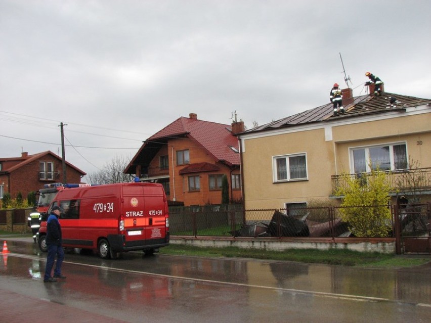 Nawałnica przeszła nad powiatem tomaszowskim. Nie oszczędziła też mieszkańców pow. opoczyńskiego