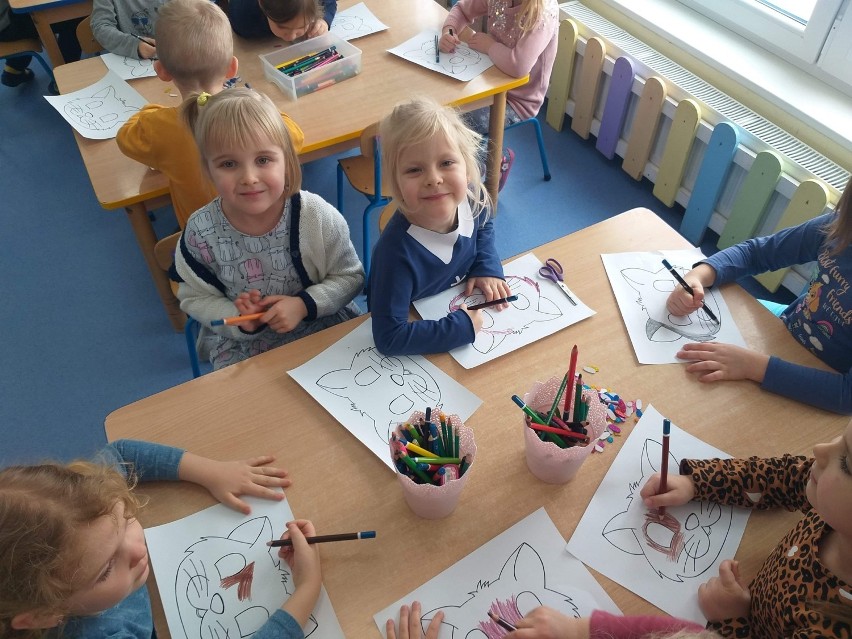 Tak Światowy Dzień Kota świętowały przedszkolaki w Zduńskiej...
