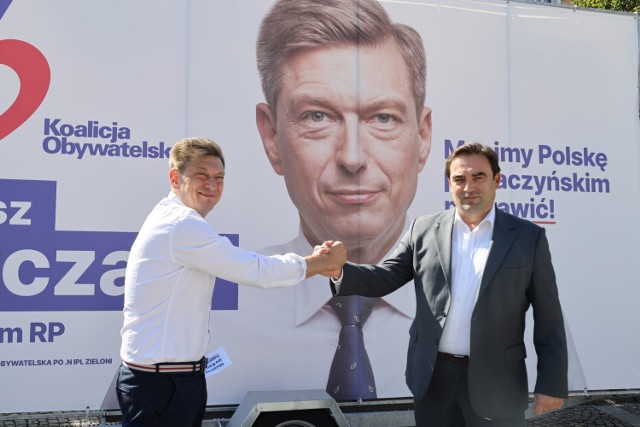 Mariusz Witczak z Koalicji Obywatelskiej zainaugurował swoją kampanię wyborczą w Pleszewie. Poseł chce naprawić Polskę po Kaczyńskim