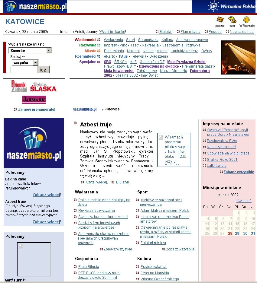 Naszemiasto.pl w 2002 roku