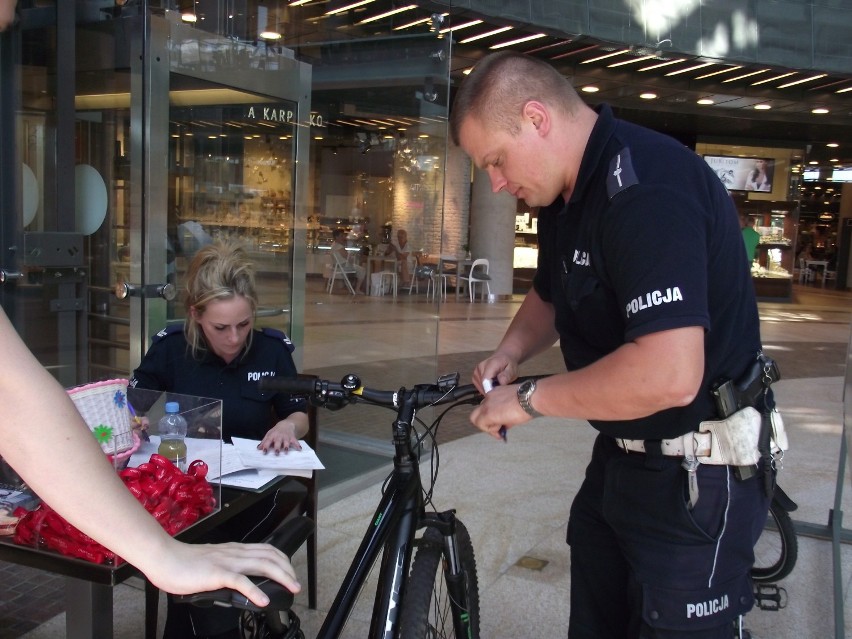 Policja Lubin: kolejne znakowanie rowerów mamy za sobą