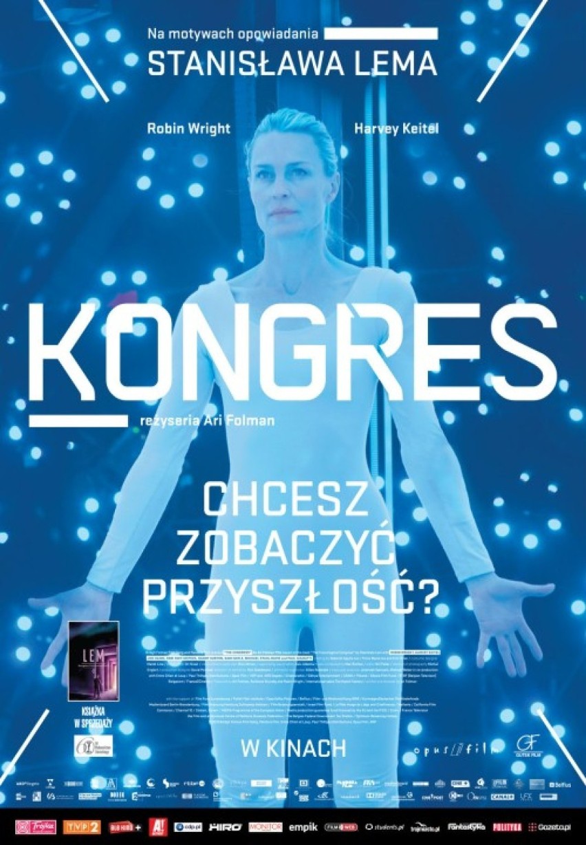 Kongres, reż. Ari Folman. Słynna aktorka Robin Wright...