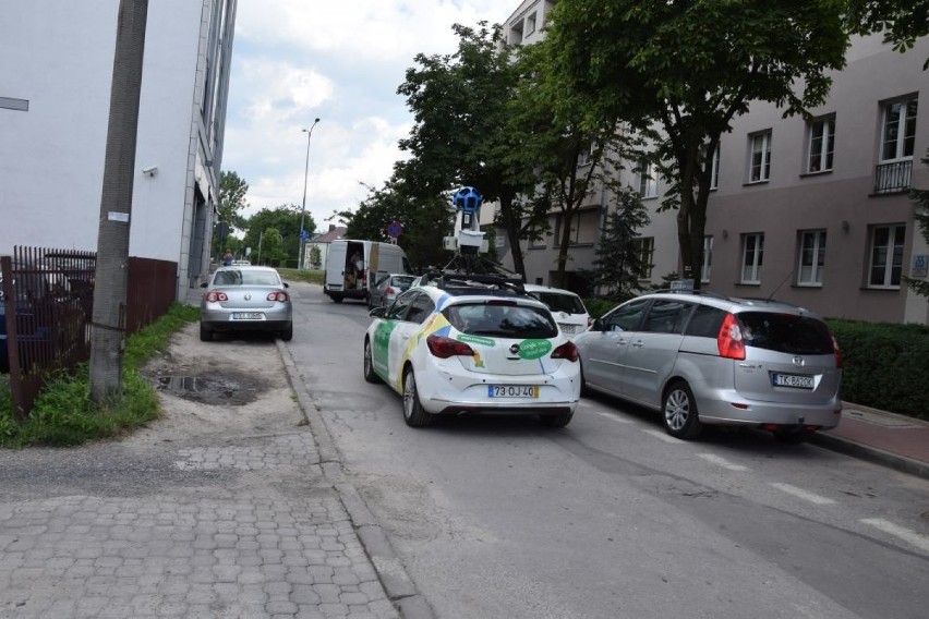 Auto Google Street View znowu w Kielcach! Fotografuje miasto