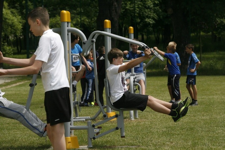 Legnica: Plenerowa siłownia w parku (ZDJĘCIA)