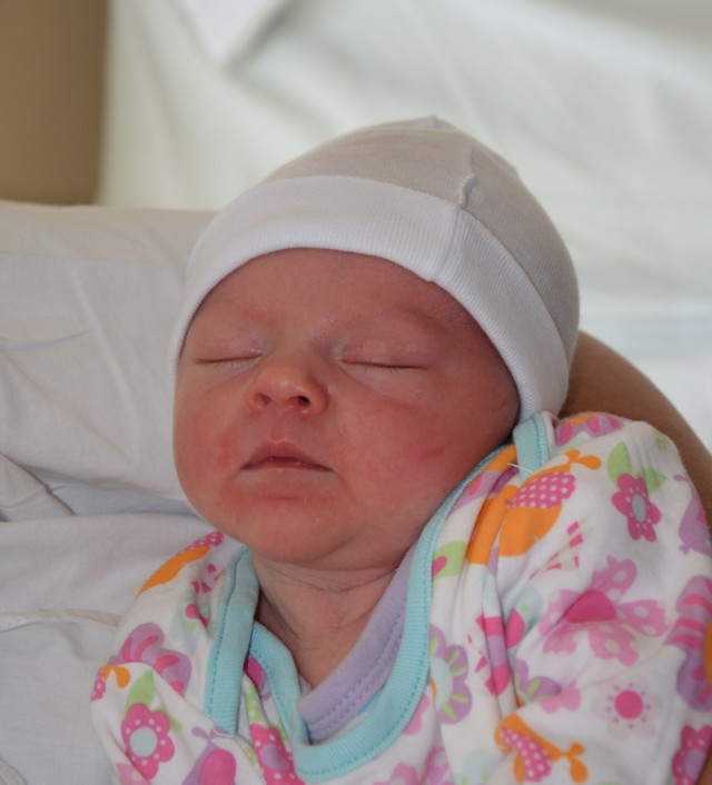 Julia Wojdyr z Pelplina, ur. 7.09.2018 r., godz. 5.20, 3100 g, 54 cm