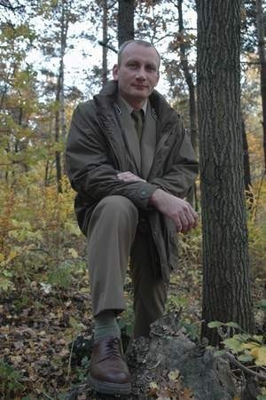 Wojciech Jaroń, szef Straży Leśnej Regionalnej Dyrekcji Lasów Państwowych w Katowicach. BOGDAN KUŁAKOWSKI