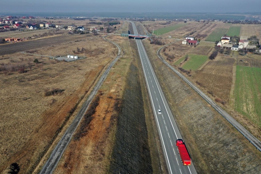 Droga ekspresowa S1, odcinek Podwarpie do węzła Pyrzowice