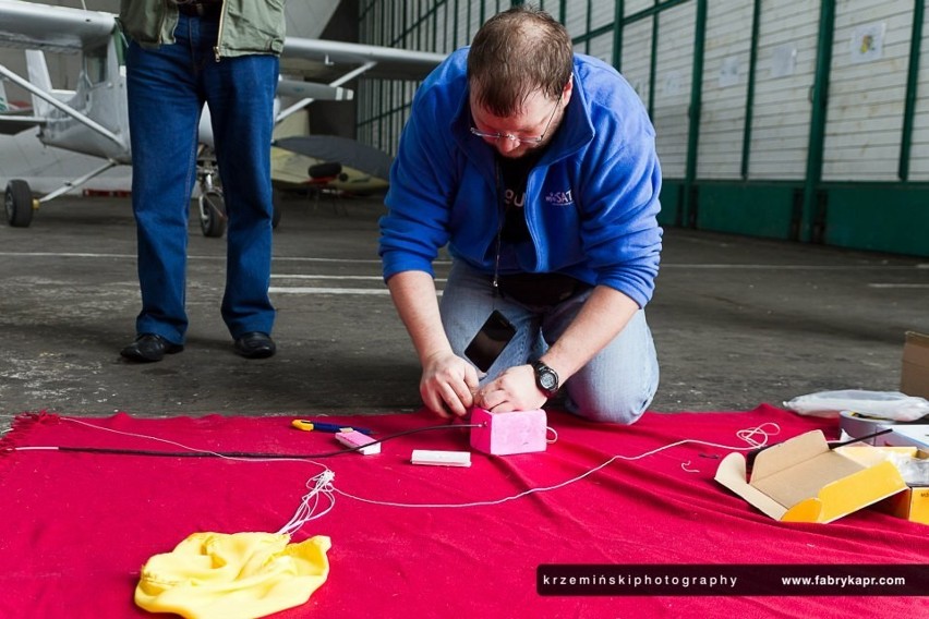 Balon stratosferyczny z Gliwic pobił rekord Polski. Wystartował z gliwickiego lotniska