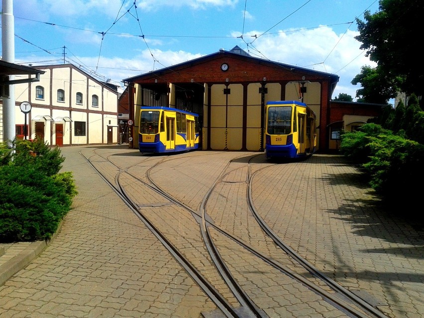 Toruńska zajezdnia i pętle tramwajowe