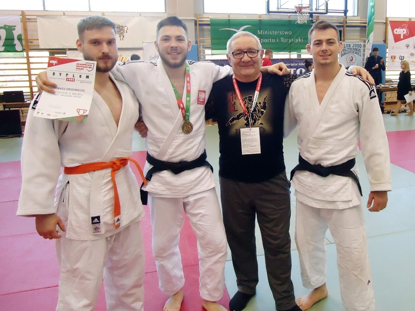 Judo: trzy medale naszych zawodników w Akademickich Mistrzostwach Polski w Białymstoku