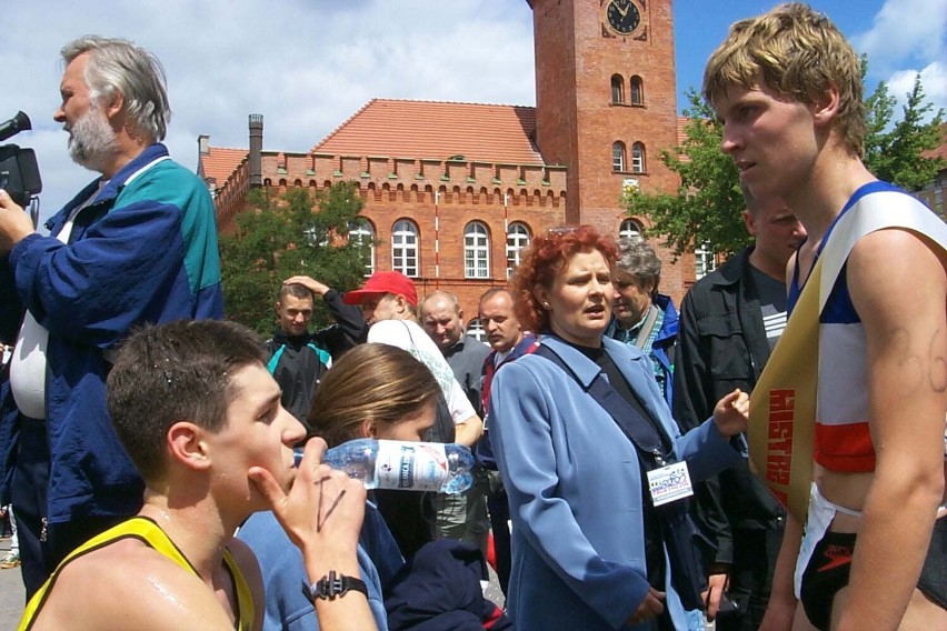 Mistrzostwa w triathlonie w Szczecinku, rok 2001