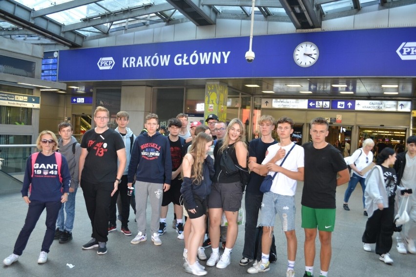 Pruszczańscy uczniowie liceum zwiedzali Kraków i okolice