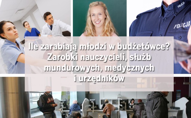 Zobacz, ile zarabiają młody policjant, lekarz, nauczyciel