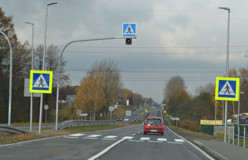 przejście dla pieszych dk 1 w bielsku