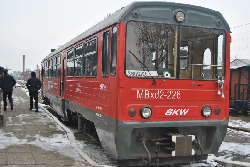 Śmigiel. Przejażdżka kolejką wąskotorową FOTO