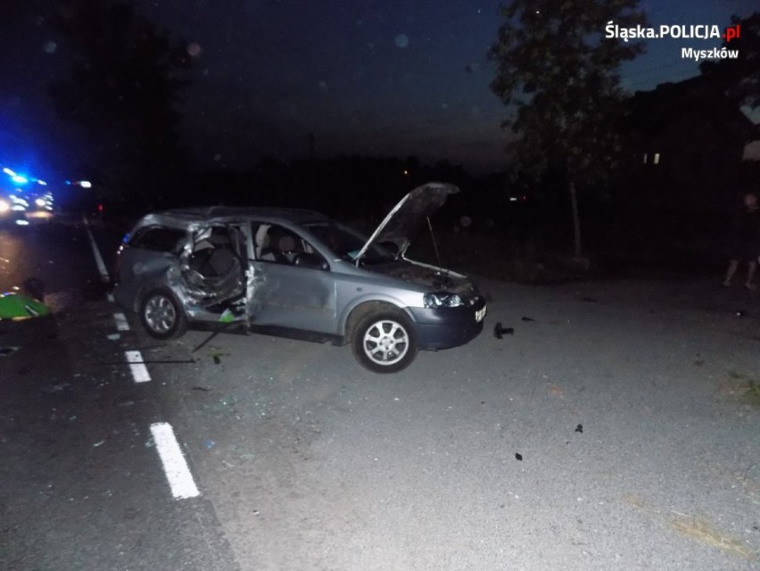 Wypadek. Nie ustąpił pierwszeństwa motocykliście FOTO