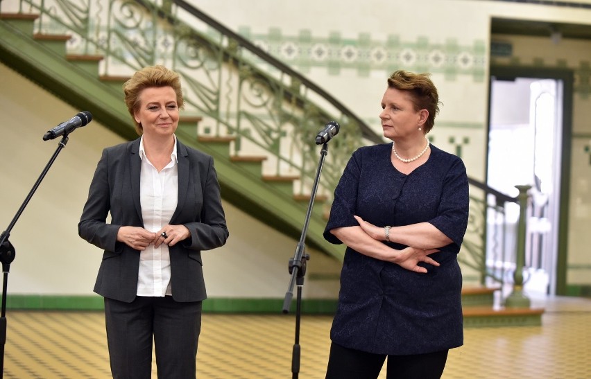 Małgorzata Omilanowska -minister kultury- odwiedziła EC1. 13 lipca 2015