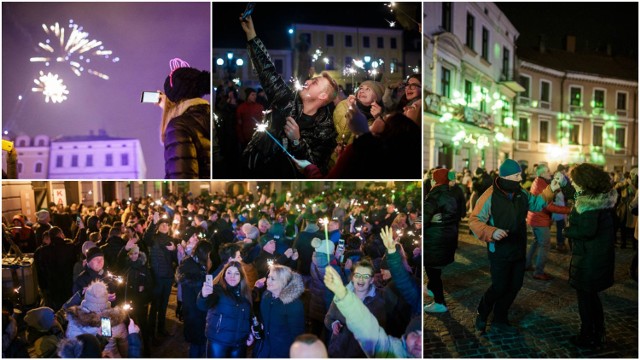 Tak bawili się tarnowianie podczas sylwestrowej nocy w centrum miasta