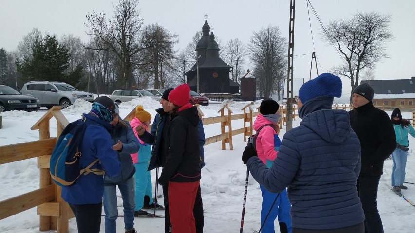 W Beskidach można poszusować. I jest nawet prawdziwy śnieg!