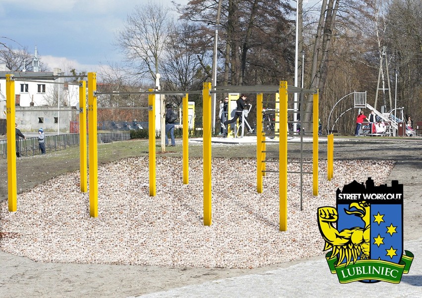 Już w maju na Bulwarze im. Franciszka Grotowskiego w Lublińcu powstanie profesjonalny Workout Park