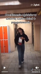 Jak smakują ogórki kiszone w szkolnej szafce? Legnicki hit na Tiktok! Musisz to zobaczyć.