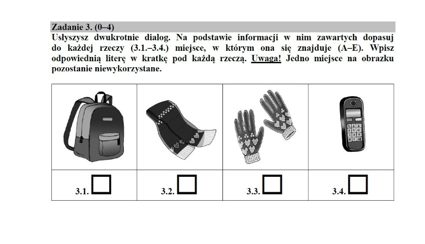 Sprawdzian szóstoklasisty 2015 CKE. Próbne testy - język angielski [ARKUSZ, KLUCZ ODPOWIEDZI]