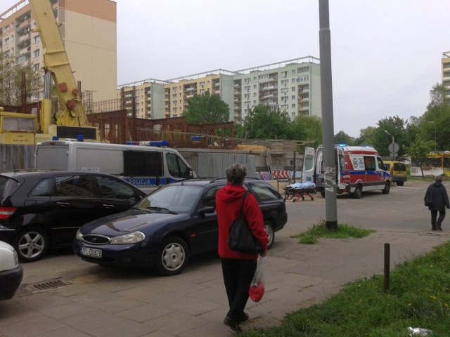 Wypadek na budowie przy ul. Parkowej w Szczecinie