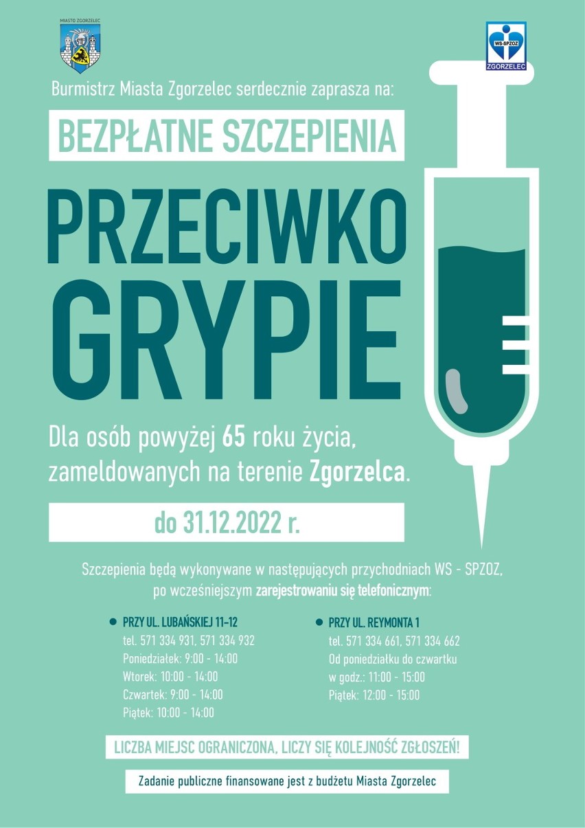 Masz 65+? Zapisz się na bezpłatne szczepienie!