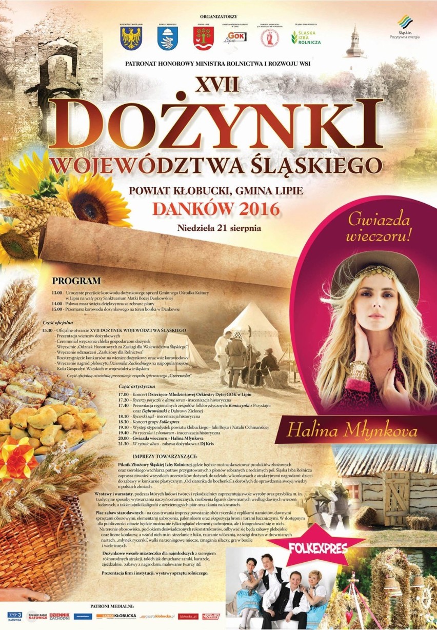 Dożynki wojewódzkie i Jarmark w Dankowie! [PROGRAM]