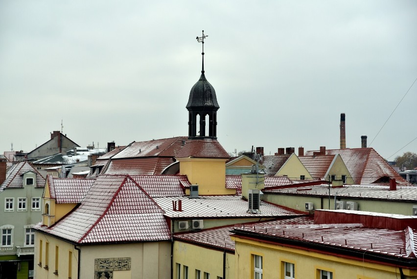 Pierwszy śnieg w Żarach