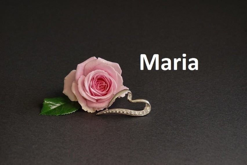 Na drugiej pozycji uplasowały się panie o imieniu Maria (2...