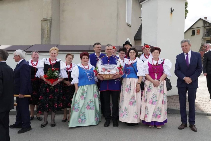 Pielgrzymka Rolników 2022 do Sanktuarium Matki Bożej w Lubecku - ZDJĘCIA. Co za maszyny!