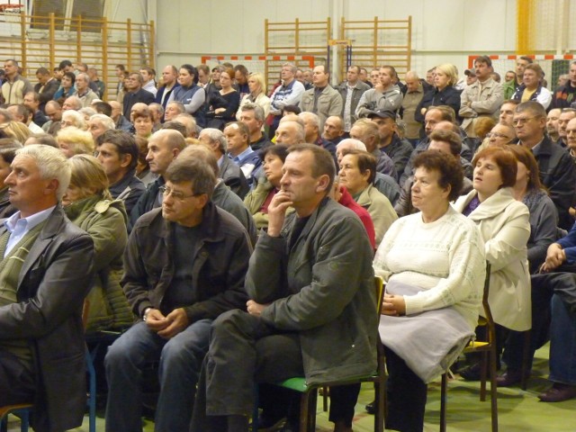 Mieszkańcy gm. Gomunice tłumnie przybyli na spotkanie nt. biogazowni