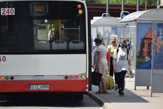 Pierwszy dzień czerwonej strefy w Wodzisławiu Śl. Czy wodzisławianie zakrywają usta i nos?