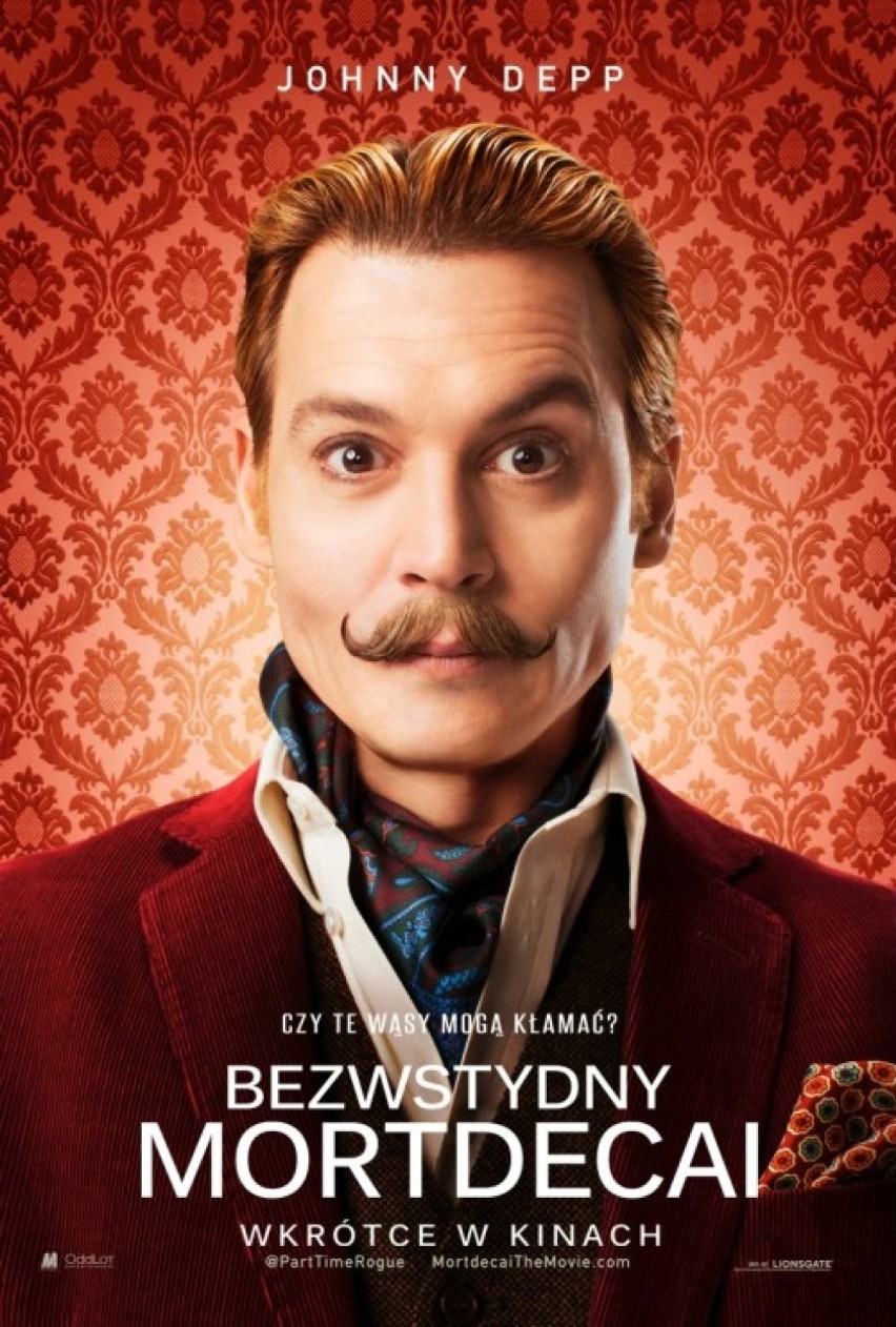 "Bezwstydny Mortdecai"

Mortdecai (Johnny Depp) to...