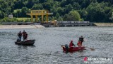 Czchów. Poszukiwania zaginionego mężczyzny w rejonie zapory na Jeziorze Czchowskim z udziałem ponad 20 strażaków i policjantów