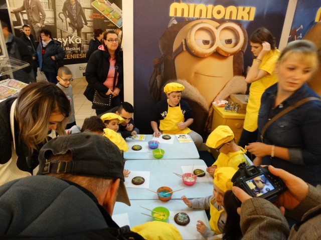 Minionki w CH AKS w Chorzowie