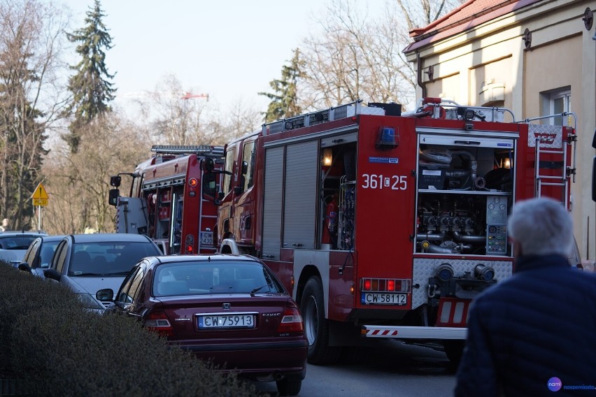 Pożar na Biskupiej we Włocławku