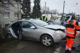 W Porębie doszło do poważnego wypadku. Dwie osoby trafiły do szpitala