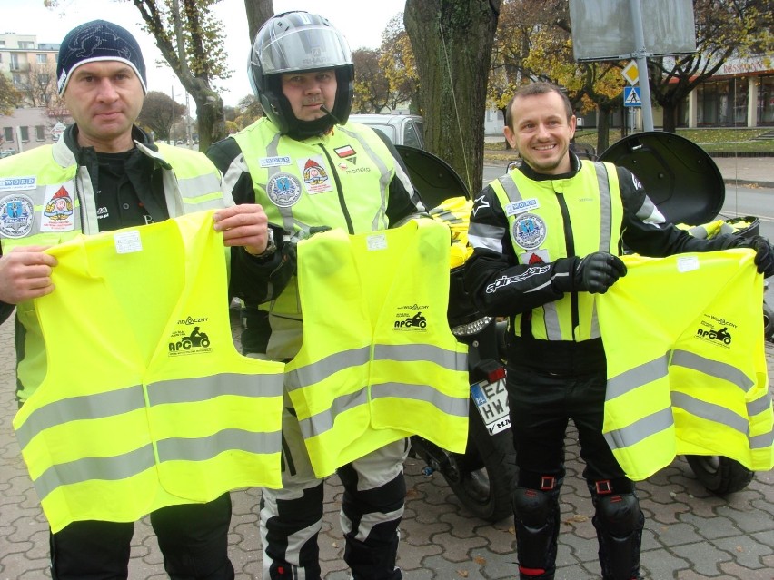 Akcja policji i motocyklistów "świeć przykładem"