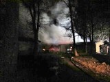 Jarosławiec: Pożar budynku byłego ośrodka wczasowego [ZDJĘCIA]