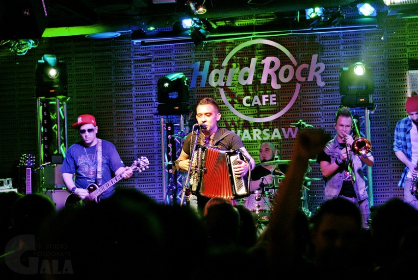 Enej w Hard Rock Cafe