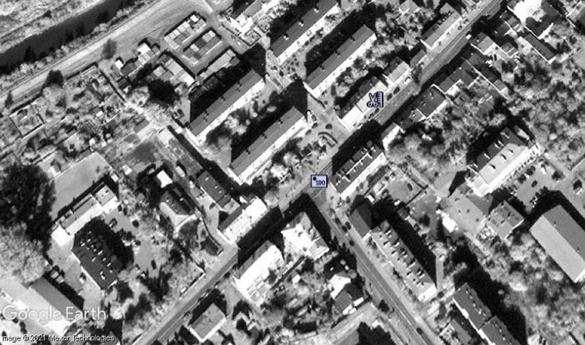 Te zdjęcia satelitarne Gorlic. zostały wykonane w 2011 roku