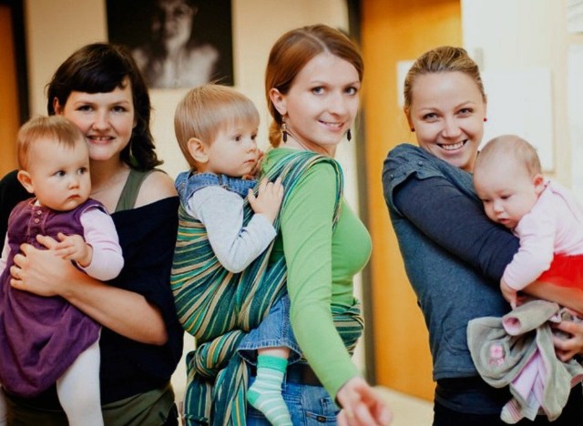 Mamy z Cieszyna, Natalia, Anna i Magdalena, ze swoimi dziećmi.