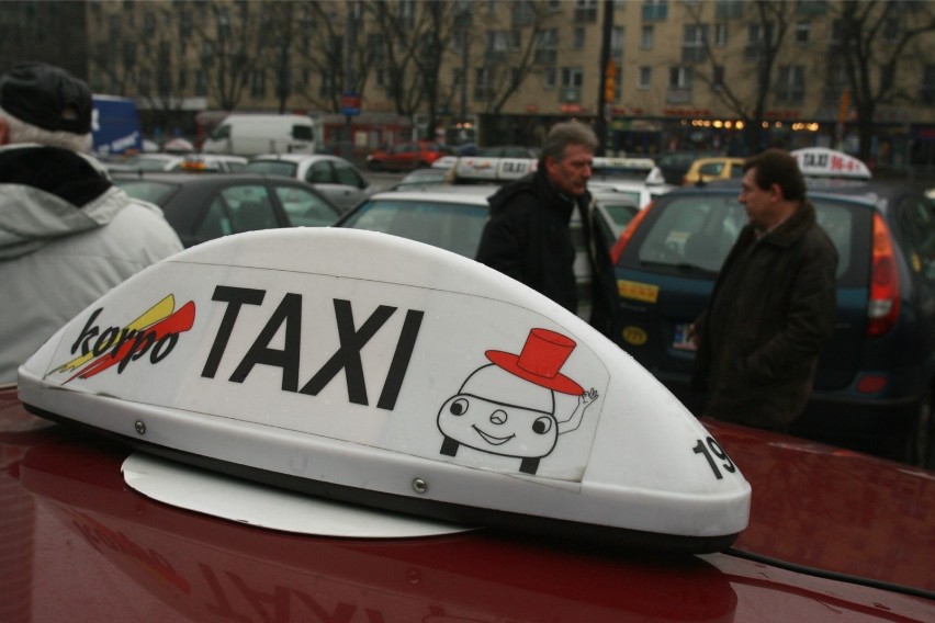 Strefy taxi Warszawa