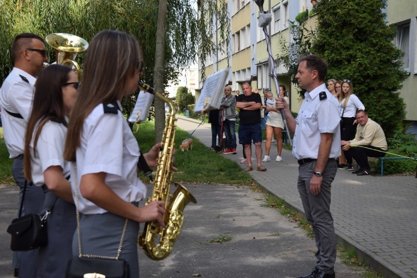 Koncert orkiestr dętych na osiedlu Serbinów w Kaliszu