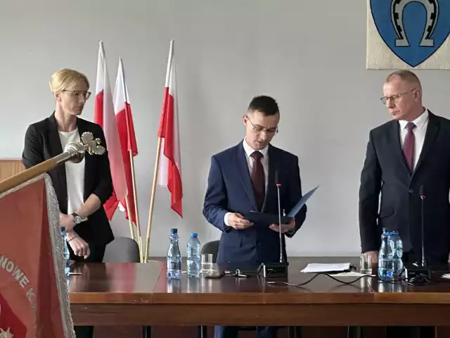 Marcin Tomczyk, nowy wójt gminy Wielgomłyny będzie miał niższą pensję niż jego poprzedniczka Bogumiła Dyktyńska