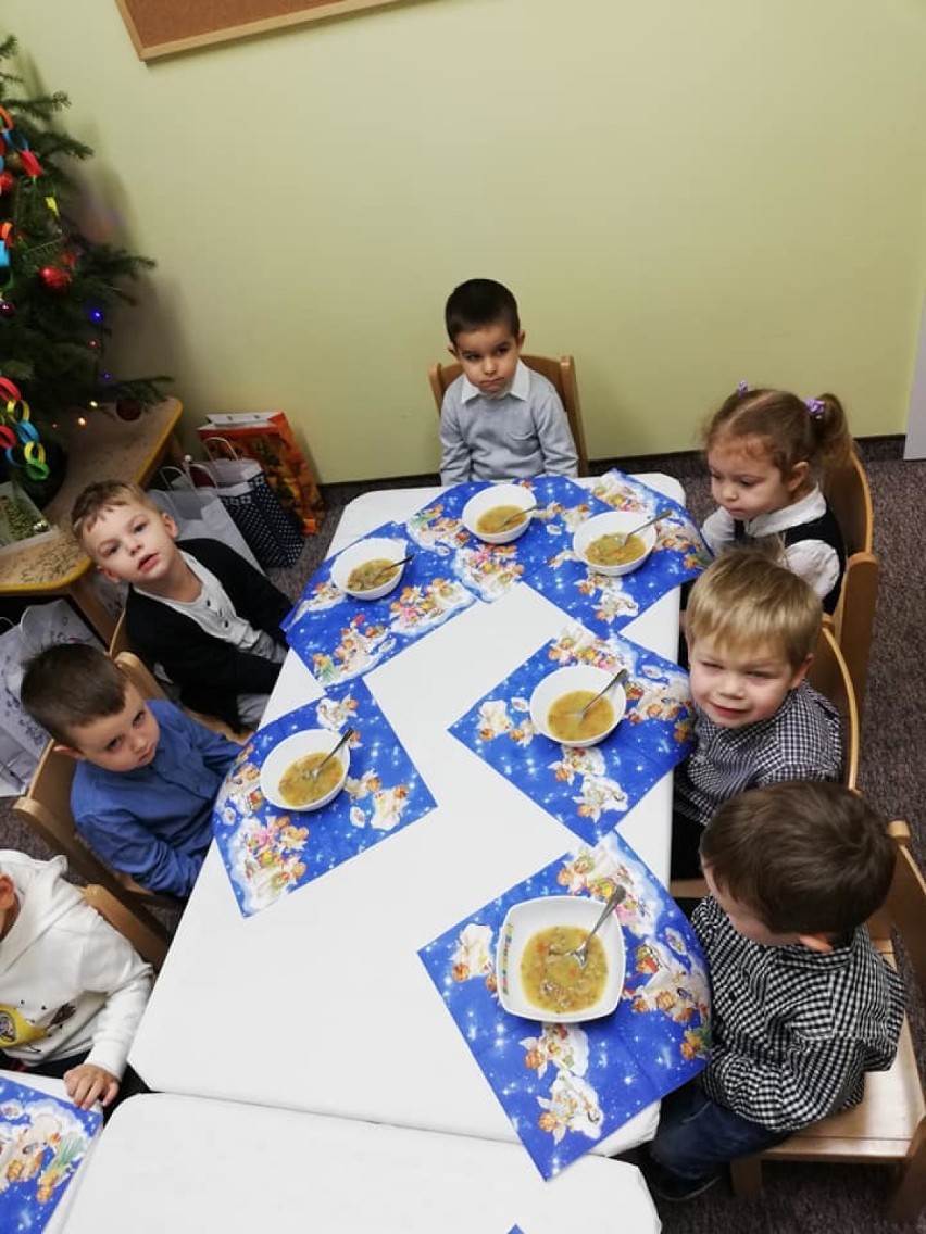 Gmina Zbąszyń: Wigilia w przedszkolu w Przyprostyni - grupa 3-latki - 22 grudnia 2020 [Zdjęcia]